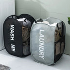 Extra Large Foldable Laundry Hamper Basket - Thickened Wear-resistant Storage Organizer for Bathroom, Dormitory, Closet,Portable