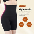 Women's Underwear High Waist Shaping Boyshort Panties Body Shaper Tummy Control Butt Lifting Slimming Shorts Workout Shapewear