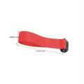 High Strength Car Color Pendant Tow Strap Belt Tow Rope Sticker Ribbon Car Decorations Sticker Trailer Ropes Bumper Towing Strap