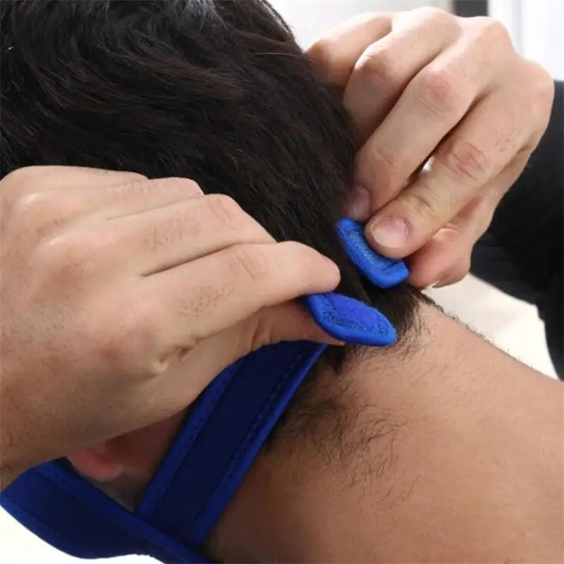 1Pcs Anti Apnea Jaw Solution Sleep Support Apnea Belt Neoprene Anti Snore Stop Snoring Chin Strap Belt Adjustable Tool〔DD329〕