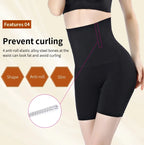 Women's Underwear High Waist Shaping Boyshort Panties Body Shaper Tummy Control Butt Lifting Slimming Shorts Workout Shapewear