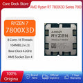 AMD Ryzen processor 7 7800X3D 8 cores 16 thorns R7 7800X3D CPU 4,2 GHz 5 nm 96 Mo 120 zenw DDR5 MHz MHz supply am5cpu game without fan