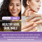 Collagen Complex Gummies, with Biotin & Vitamin C, Supports Skin, Hair, Nail, Joint Wellness, Gut Health & Digestion, Anti-Aging