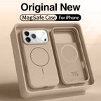 Magnetic Original Liquid Silicone Case For iPhone 13 14 15 16 17 18 Pro Max For Magsafe Cases For iPhone 18 Pro Max Phone Cover