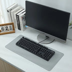 PU Leather Mouse Pads Desk Mat for Office Solid Color Gaming Waterproof Non-slip Computer Pad Keyboard Pads