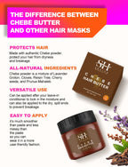 Africa Crazy Chebe Hair Butter Traction Alopecia Anti-break Hair Growth Products Moisturize Repair Dry Hair Mask Beauty Health