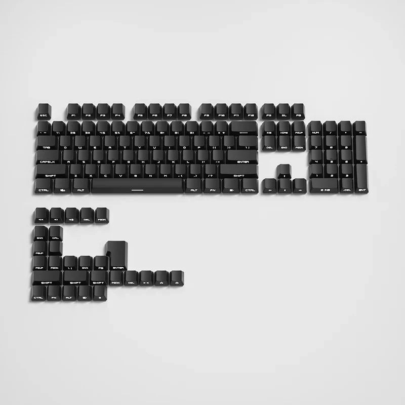 2026 Original Daylight Keycaps PTB Translucent, Side-engraved Oem 135 Keys, Customized To Fit 60/84/98/108 Mechanical Keyboards.