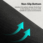XXL Large Anti-Slip Rubber Mouse Mat One Piece Roronoa Zoro Gaming Mouse Pad Stitched Edge Desk Mat for PC Gamer Keyboard Laptop