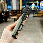 Microfiber Leather phone case for iphone 17 16 15 14 plus 13 12 11 pro max 16E AIR cover Luxury funda hip-hop streetwear cases