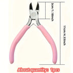 4/3/1pcs Iron Jewelry Pliers Tool Kit Includes Needle Round Wire Cutter And Curved Nose Pliers For Jewelry Beading Repair