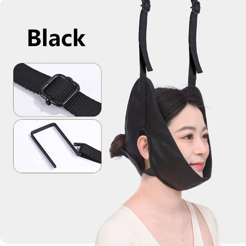 Upgraded Over The Door Neck Traction Large Weight Capacity Thickened Neck Support Breathable Design Home Neck Pain Relief Care