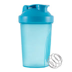 400ML Shaker Bottles Colorful  Whey Protein Powder Mixing Bottle Fitness Gym Shaker Outdoor Portable Plastic Drink Cup