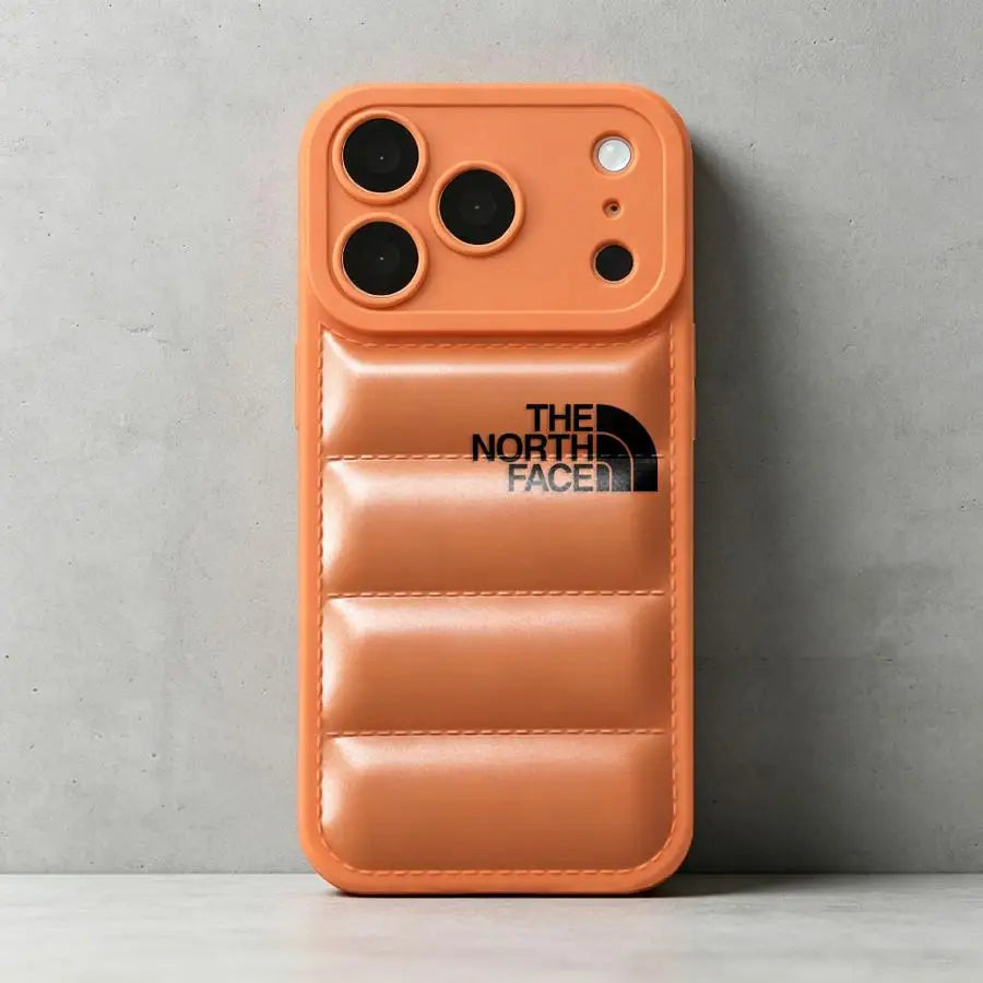 Phone Case For iPhone 17 16e 11 13 15 Plus 14 16 Pro Max Air 12 Down Jacket Cover Snow Mountain Highway North