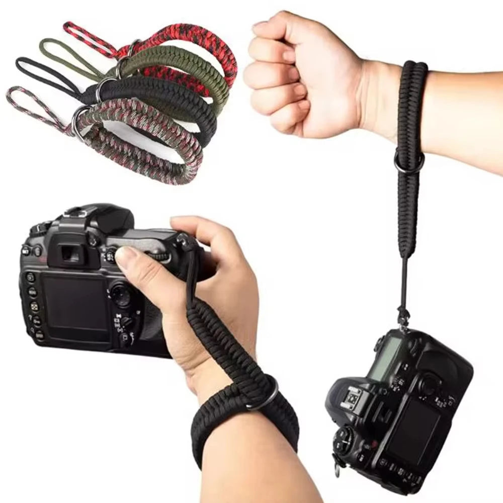 Quick Release Buckle Woven Hand Strap Rope Wrist Wristband for Leica for Sony for Fujifilm for Fuji for Canon for Nikon Camera