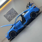1/32 Scale M4 Alloy Car Models Metal Diecast Toys Vehicle with Simulation Sound and Light Sport Car Toys for Kids Birthday Gifts