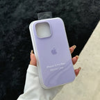 Luxury Liquid SIilicone Solid Candy Color Phone Case for Apple iPhone 17 Pro 16 15 14 13 18 Pro Max Shockproof Cover with Logo