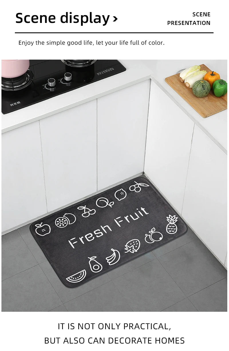 1piece Multi-purpose Sponge Water Absorption Mat:Kitchen,Bathroom Bathroom Anti-skid,Moisture Absorption,Machine Washable Carpet