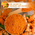 Turmeric Clay Face Mask Vitamin C Deep Cleansing Facial Improves Dark Spots Hydrating Skin Care Tightens Skin Evens Skin Tone To