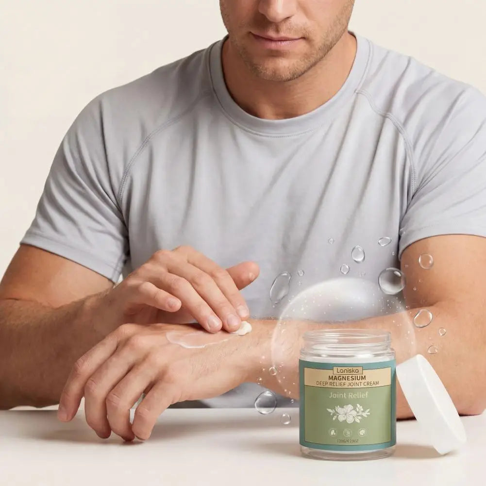 2026 Total Relief Soothing Magnesium Cream for Muscle Comfort Brightening  Soothing Nerve For Daily Skin Hydration Moisturizing