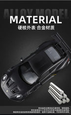 1:24 911 GT3 RS Alloy Sports Car Model Collection Ornament Toy Vehicle Diecast Miniature Voiture Boyfriend Gift