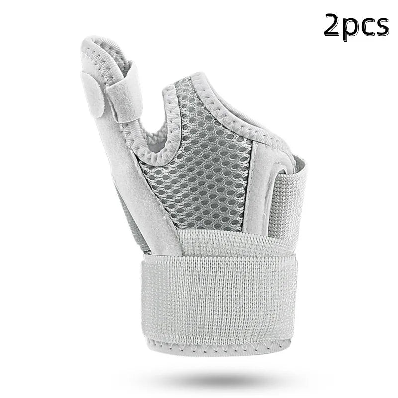1/2pcs Flexible Splint Wrist Thumb Support for Tendonitis Arthritis Breathable Thumb Protector Guard Fits Right and Left Hand
