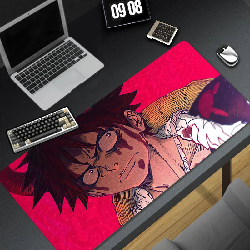 Mouse Pad Laptop Accessories Gamer Rug Japan Anime Luffy Keyboard Pad One Piece HD Print Desk Mat Office Carpet Gaming Mouse Mat
