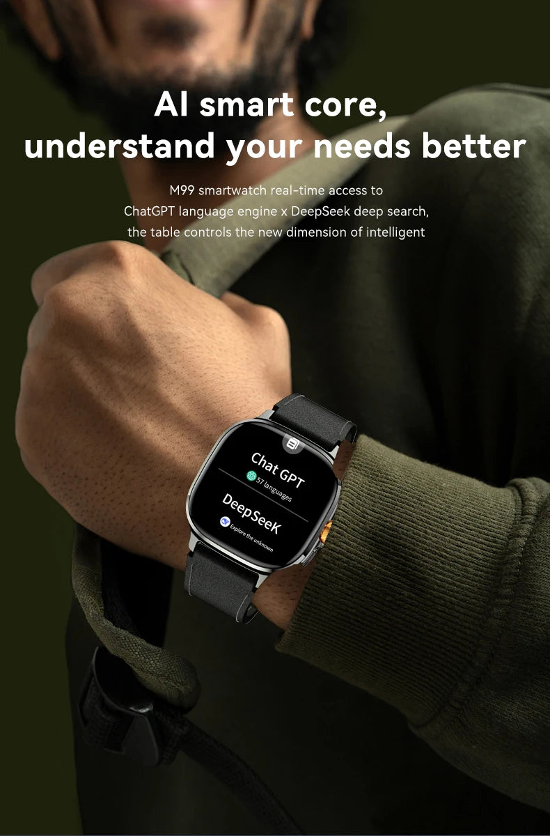 M99 Mini New Package 2.29inch Amoled Smartwatch 5G LTE Android Smart Watch With Rotary Camera GPS WIFI Sim Card Slot 2100Mah