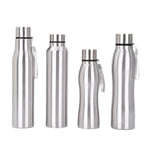 High Quality 1000ml Stainless Steel Sport Water Bottle Single-layer Rugged Water Cup Metal Flask Drinkware Camping Sports Gym