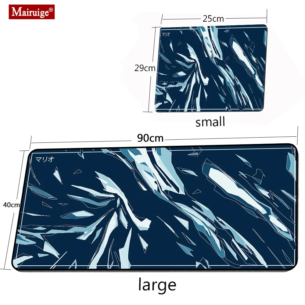 White Mousepad Art Mats 3 Mm Slipmat 900x400 Mouse Pad Xl Original Deskmat Home Office Carpet Substrate on The Table for Pc