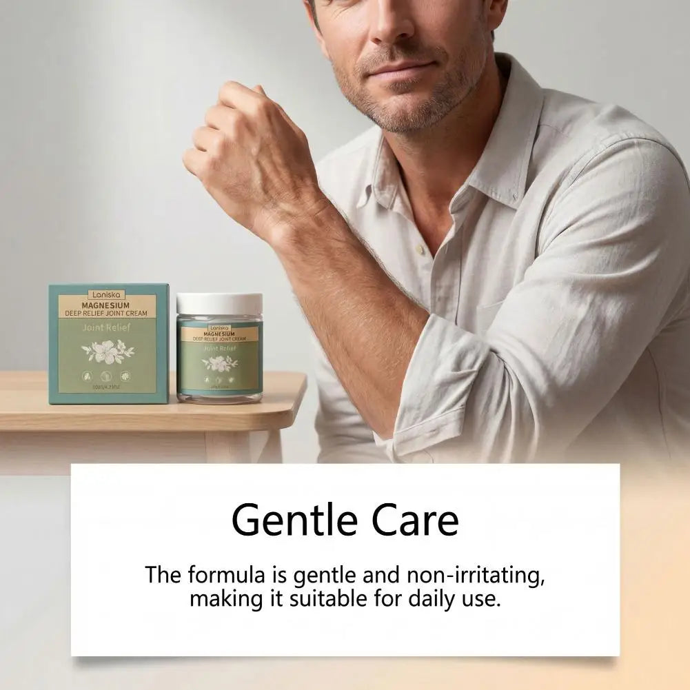 2026 Total Relief Soothing Magnesium Cream for Muscle Comfort Brightening  Soothing Nerve For Daily Skin Hydration Moisturizing