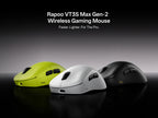 Rapoo VT3S MAX / VT3S Wireless Gaming Mouse 30K/26K DPI True 8K Wireless Polling Rate 49g Lightweight Up to 750 Hour Battery 8 Programmable Buttons On-Board Memory Esports Laptop Gaming Mice Compatible with Windows Mac