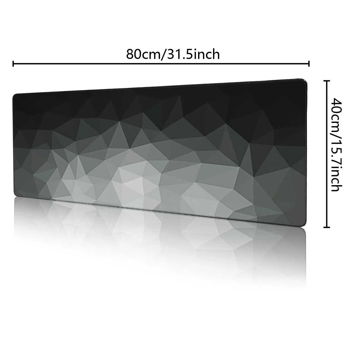 Large Thickened Gaming Mouse Pad | Stitched Edges, Non-Slip Base, Multiple Sizes