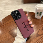 Travis Scott Cactus Jack Luxury Suede Silicone iPhone Case – iPhone 11 to 17 Pro Max
