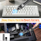 Car Vacuum Cleaner Air Duster Cleaning Tools Electric Dust Collector Universal Auto Accessories for Computer Keyboard Camera Home RV Truck Trailer Sofa Living Room