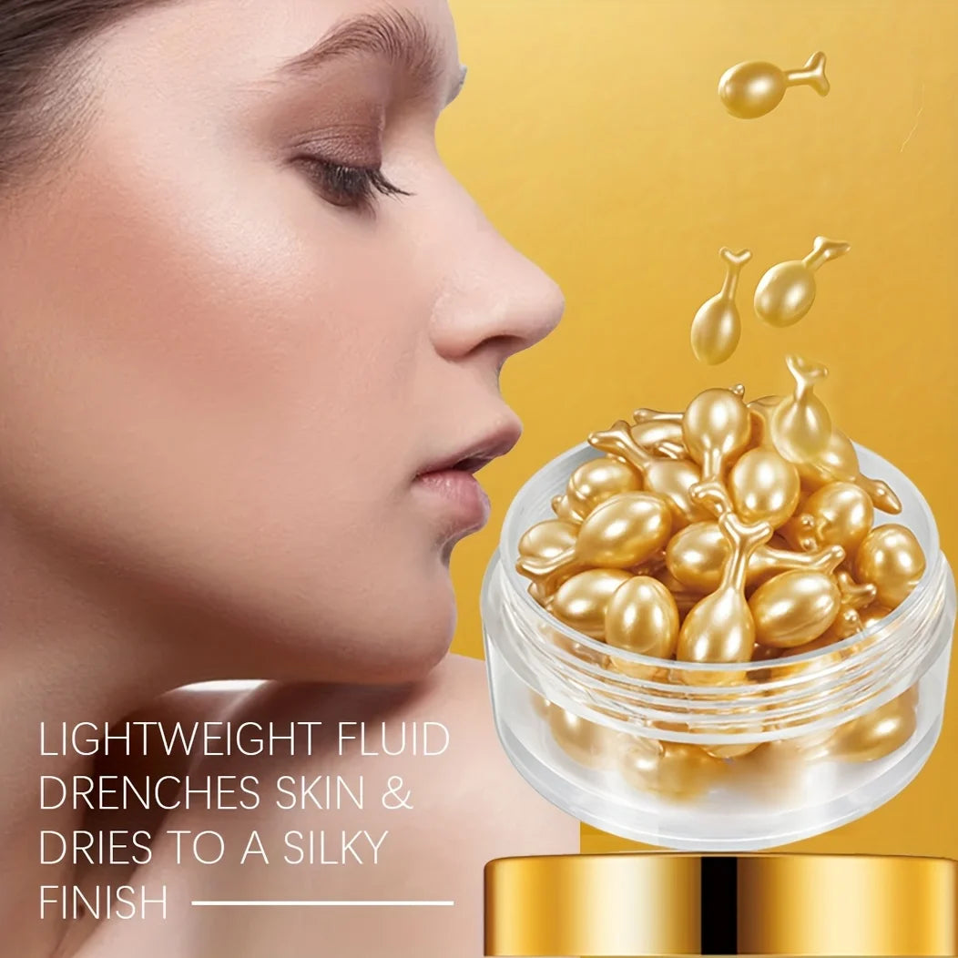 Vitamin E Moisturizing Essence Capsules, Nourishing and Hydrating Facial Essence, Deep Hydrating Essence