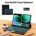 Case for Xiaomi Pad 7 /8 11.2" Bluetooth Keyboard Case for Xiaomi Pad 7/8 Pro 11.2" Wireless Bluetooth Removable Keyboard Case