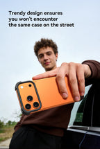 Genuine Aluminum SEBS Rubber Metal Bumper Double-layer ARC Case for IPhone 18 17 Pro Max Air Unique Design High-strength Cover