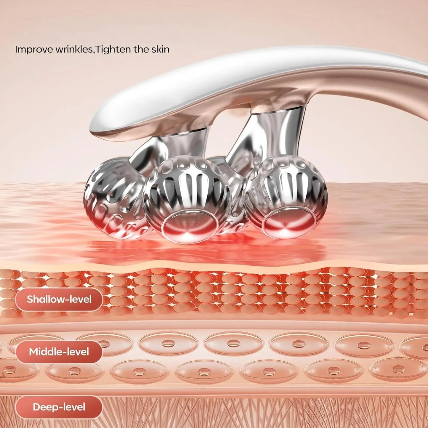FaceSculpt™ EMS Beauty Roller – V-Line Lift