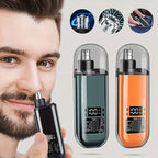 Electric Nose & Ear Trimmers for Men USB Rechargeable  Portable Mini Compact Design with Fast Charge Electric Grooming Kit