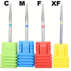 3/32" Quality Professional Tungsten Carbide Dead Skin Remover Nail Drill Bits Safe Carbide Nail Cleaning Drill Bit For Dead Skin