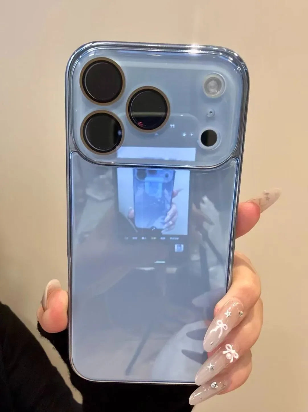Luxury ice-Tempered Glass Camera Case For iPhone 18 17 16 15 14 13 12 11 Pro Max Plating Candy Armor Shockproof Glossy Cover