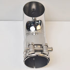 1PC Universal Auto Exhaust Pipe Suppressor Stainless Steel Outlet Elbow Connection Pipe for Automotive Accessory