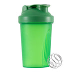 400ML Shaker Bottles Colorful  Whey Protein Powder Mixing Bottle Fitness Gym Shaker Outdoor Portable Plastic Drink Cup