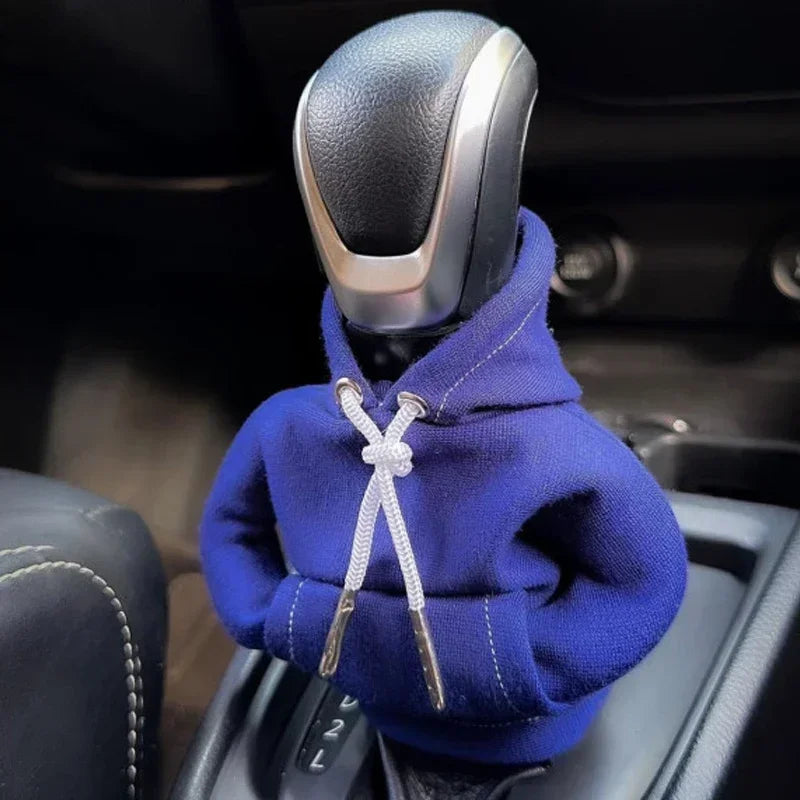 Car Hand Handle Gear Sweatshirt Shark Frog Hoodie Shift Cap Fashion Shift Hoodie Car Shift Knob Cover Car Fashion Accessories