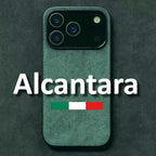 Solid Color Alcantara Phone Case for iPhone 17 Pro Max 17air 16 Pro 16E 15 Plus 14 13 12 Mini 11 XS XR Suede Leather Hard Cover