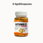 Vitamin E Deep Moisturizing Capsule Essence, Hydrates and Smooths Skin, Contains Plant-Based Squalane, Vitamin C, Deep Hydration and Brightening Skin Essence, 18 Capsules/30 Capsules/48 Capsules/60 Capsules/90 Capsules/120 Ca