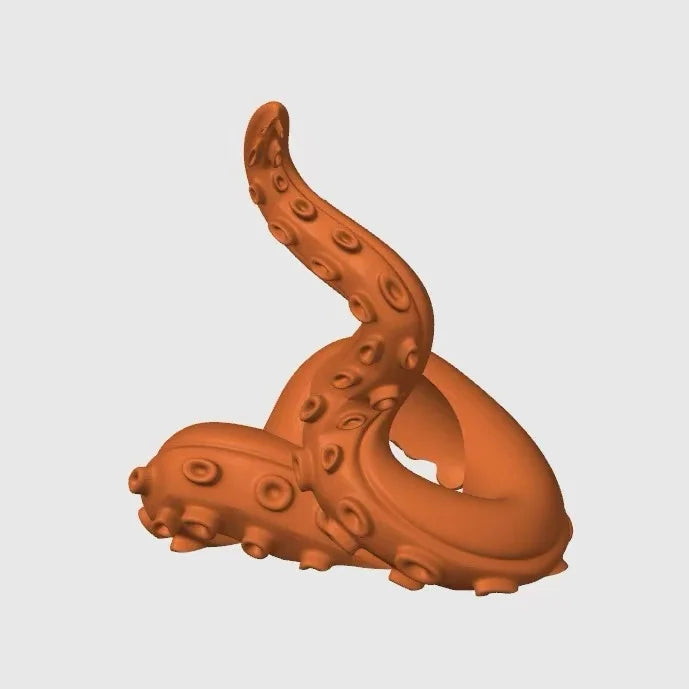 3D Printed Octopus Game Controller Stand Suitable for PS5 Controllers Desktop Stand Holiday Gift Home Decor Statue Ornament