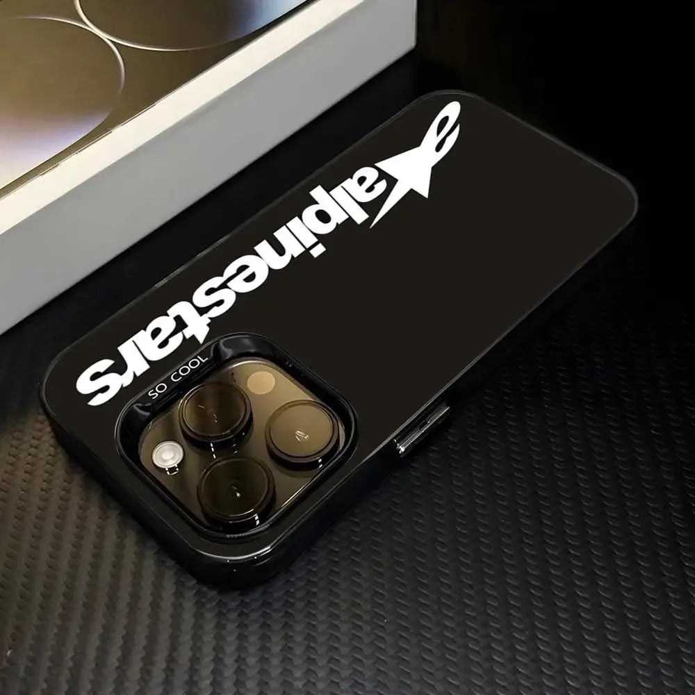 Phone Case For iPhone 17 17e 16e 16 15 14 13 12 11 mini Pro Max XR XSMAX Air Plus Anti Fall Matte S-Alp-inestar-S-es Logo Cover