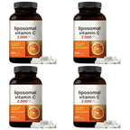 Liposomal Vitamin C 2000mg High Absorption Fat-Soluble 240 Capsules 60 Servings Non-GMO Gluten Free