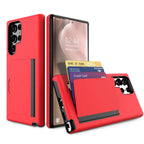 For Samsung Galaxy S24 Ultra S23 S22Plus S21+ S20 FE S10 A12 A52 A72 Case Wallet Card Slot Credit Card Cover For Samsung Note 20